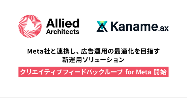 Meta社と連携し、広告運用の最適化を目指す新運用ソリューション「クリエイティブフィードバックループfor Meta」提供開始