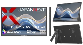 JAPANNEXTが13.3インチ IPSパネル搭載 アスペクト比が16:10のWUXGAモバイルディスプレイを22,980円で3月5日(木)に発売 JAPANNEXTが13.3インチ IPSパネル搭載 アスペクト比が16:10のWUXGAモバイルディスプレイを22,980円で3月5日(木)に発売