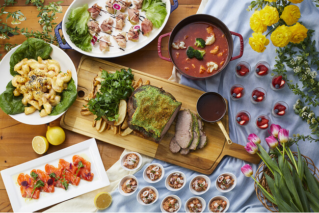 【スイスホテル南海大阪】 春の味わいといちごスイーツを楽しむ！「Spring International Lunch Buffet」2026年5月31日（日）まで開催