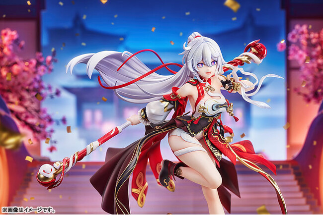 『崩壊3rd』より「キアナ・カスラナ」が、「ドン！烈火の願い星」の姿でフィギュアとして登場。あみあみにて予約受付中。