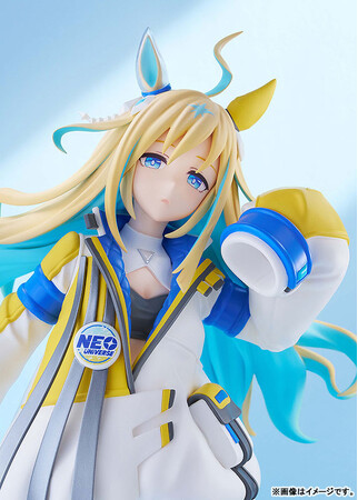 『ウマ娘 プリティーダービー』より、「ネオユニヴァース」がPOP UP PARADEのLサイズで登場。あみあみにて予約受付中。