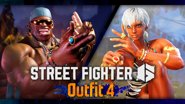 『ストリートファイター6』「ディージェイ」と「エレナ」のOutfit 4ショーケース映像を公開！　また、「JAM Project」とのコラボコンテンツも配信決定！
