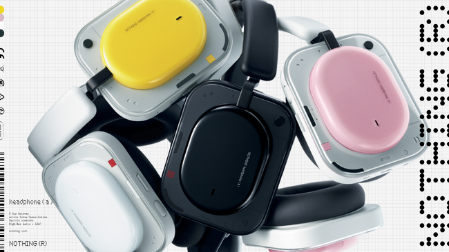 Nothing Headphone (a)を発表5日間のバッテリー寿命とカラフルな4色展開
