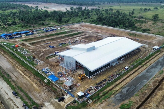 TESSグループ、インドネシアにおけるEFBペレット製造工場の建設状況のお知らせ（2026年２月）