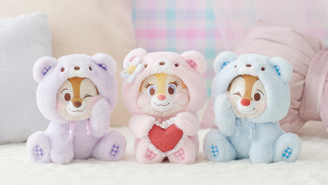 4月2日はチップとデールのお誕生日！くまのパジャマに身をつつんだキャラクターに癒やされる新コレクションをディズニーストアで3月13日（金）より順次発売