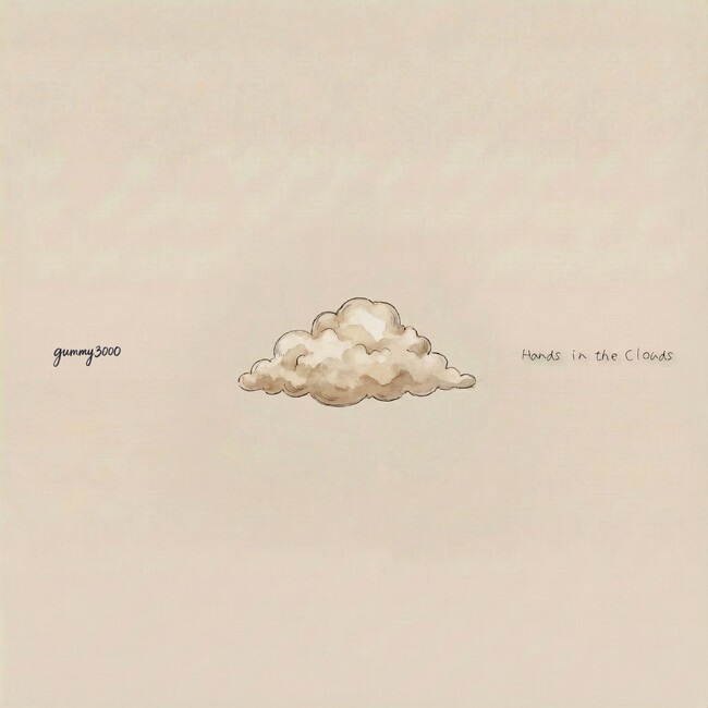 gummy3000、新作「Hands in the Clouds」を3月6日(金)にリリース！