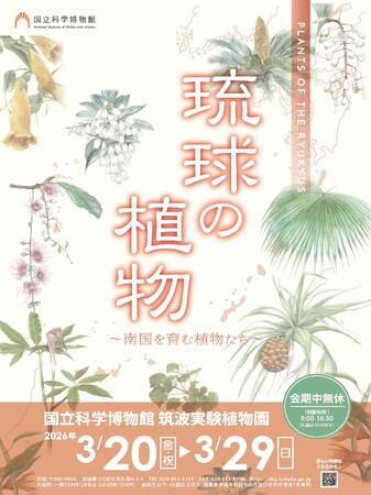 【国立科学博物館 筑波実験植物園】企画展「琉球の植物‐南国を育む植物たち‐」開催および報道内覧会のご案内