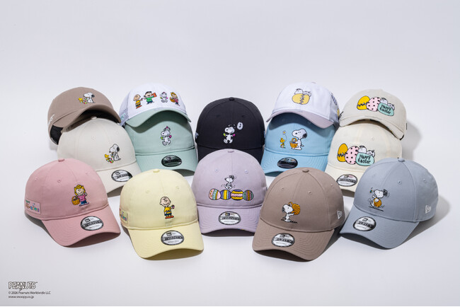 【ニューエラ】イースターを祝した「ピーナッツ」とのコラボレーションキャップを3月12日（木）に発売