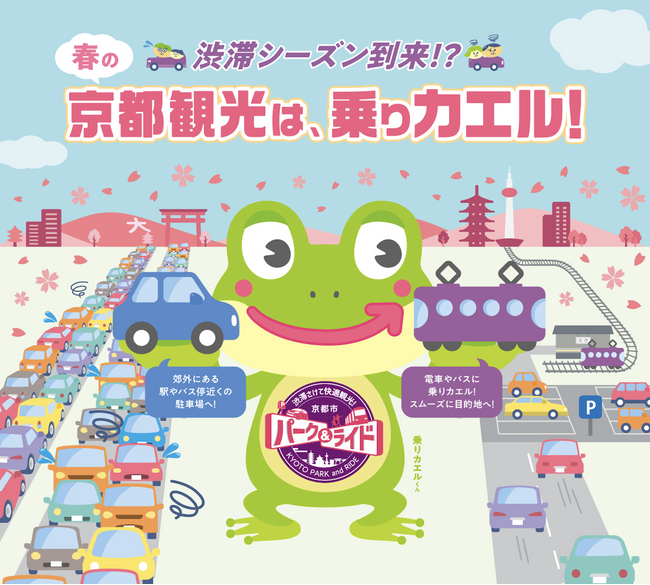 京都市×イオンモール株式会社×タイムズ24株式会社 パークアンドライドの取組で連携