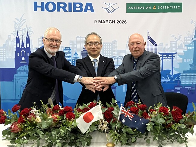 HORIBAグループ初の豪州拠点を設立し、Australian Scientific社を買収