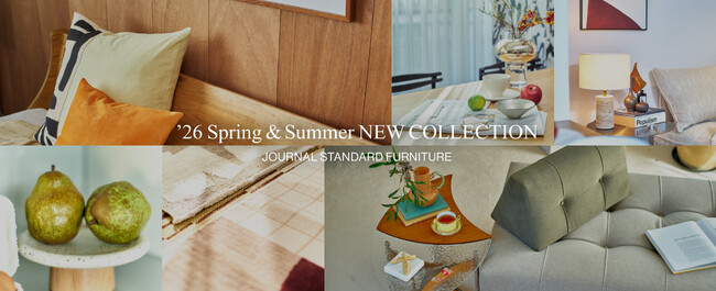 JOURANL STANDARD FURNITURE シーズンビジュアル公開のお知らせ