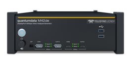 テレダイン・レクロイ　アナライザ／ジェネレータシステムM42deにDisplayPort AE 対応機能を追加