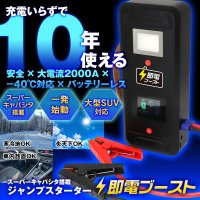 MAXWINからバッテリーレスで“充電不要”のスーパーキャパシタを搭載した高安全ジャンプスターターが登場！