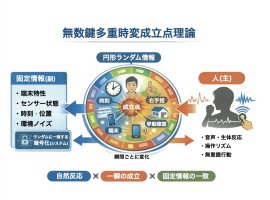 無数鍵多重時変成立点理論