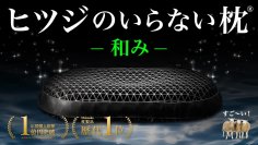 通気性に特化した新モデル『ヒツジのいらない枕® ー和みー』が
Makuake応援購入総額1億円、枕製品カテゴリ歴代1位を達成