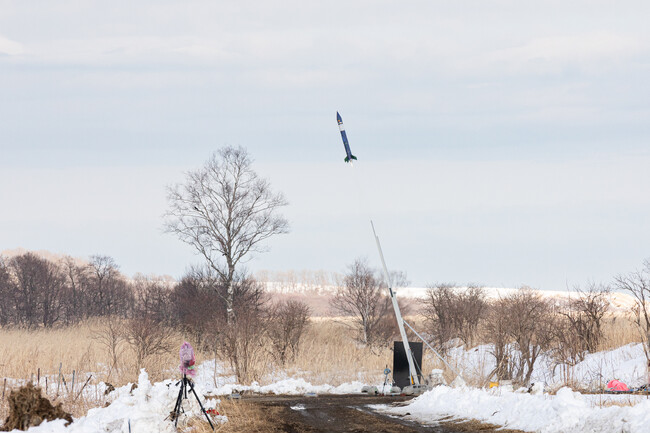東海大学学生ロケットプロジェクトが北海道大樹町で通算31回目のロケット打上げを実施