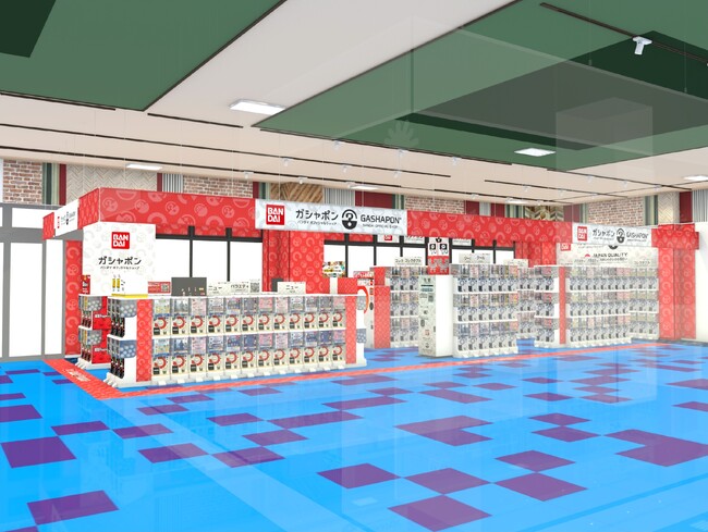 バンダイ公式の「ガシャポン」大型専門店が登場『ガシャポンバンダイオフィシャルショップ』ステラタウン店　2026年3月19日(木)オープン！