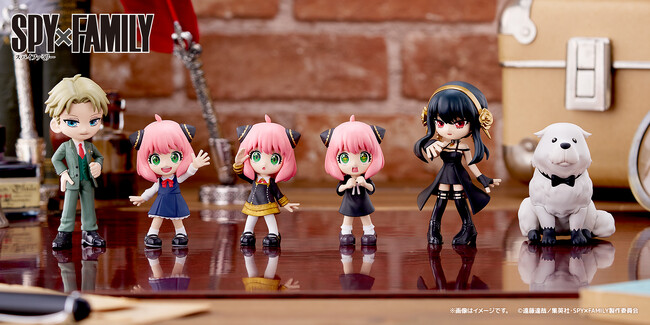 TVアニメ『SPY×FAMILY』のキャラクターが手のひらサイズのデフォルメフィギュアに！「PalVerse　SPY×FAMILY」が新登場！
