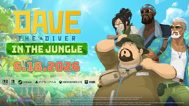 『デイヴ・ザ・ダイバー』新DLC「In the Jungle」の配信日が6月18日に決定!