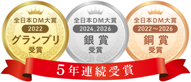 【5年連続】(株)イムラ、全日本DM大賞で6作品受賞！受賞記念特別セミナー開催決定！