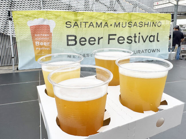 春のサクラタウンに埼玉のクラフトビールが大集結！「埼玉・武蔵野ビールフェス in サクラタウン 2026春」4月17日(金)～19日(日)、25日(土)・26日(日)・29日(水祝)の計6日間で開催！