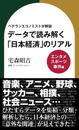 あのドラマ、あのスポーツ、あの事件が「景気・株価」に関連!?『ベテランエコノミストが解説　データで読み解く「日本経済」のリアル【エンタメ・スポーツ・事件編】』Amazon Kindleにて刊行
