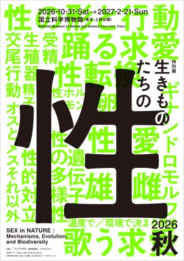 生きものたちの性　ティザービジュアル