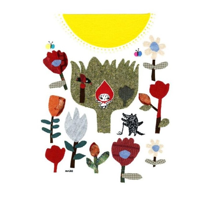 【日本橋三越6階】MICAO作品展 開催。3/18日～。2027年のカレンダー絵柄など愛と優しさの詰まった貴重な新作含む刺繍原画２７点、新作ジクレーも多数展示販売。3月22日は作家来場決定。