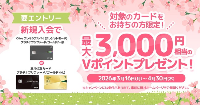 複数枚持ちキャンペーンを実施！対象カードの新規入会で最大3,000円相当プレゼント！