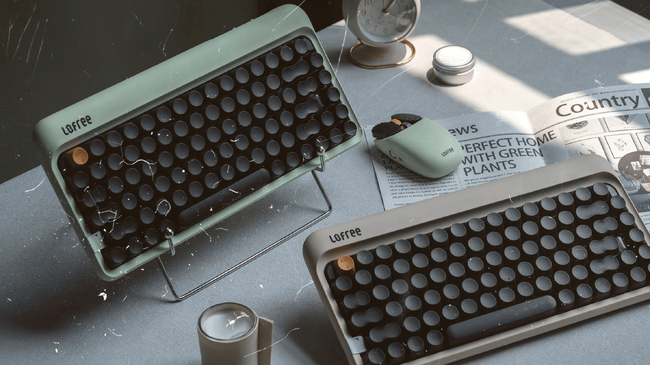 三陽合同会社、Lofree「1970s」シリーズメカニカルキーボード＆Bluetoothマウスの日本国内販売を開始