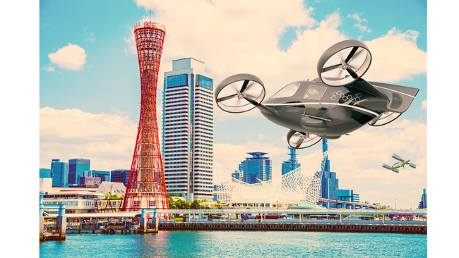 「空飛ぶクルマ」を見て・学んで・体験しよう！明石町筋にて体験イベントを開催します。