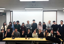 東京工芸大学と成均館大学校の学生による集合写真 東京工芸大学と成均館大学校の学生による集合写真