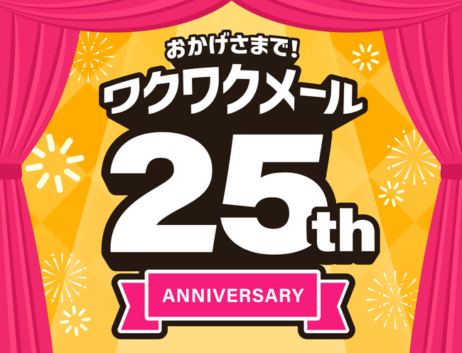 恋愛マッチングサービス「ワクワクメール」が25周年ー特設サイトを公開