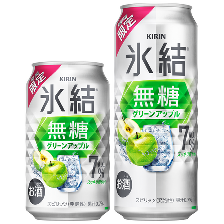 好評を受け、再発売決定！爽やかなグリーンアップルの香りとクリアなおいしさ「キリン 氷結(R)無糖 グリーンアップル ALC.7%（期間限定）」