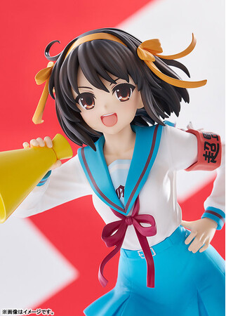 『涼宮ハルヒの憂鬱』より、「涼宮ハルヒ」がPOP UP PARADEのLサイズで登場。あみあみにて予約受付中。