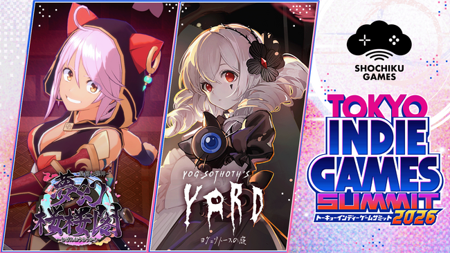 発売間近の最新デモを初公開！松竹ゲームズが高円寺で開催される『TOKYO INDIE GAMES SUMMIT 2026』に参戦！