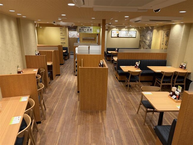 “上質な”イメージでデザインされた店舗やよい軒 吉祥寺南町店新規オープン