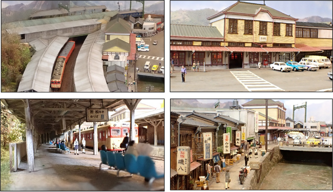 「懐かしの折尾駅」ジオラマ展示!