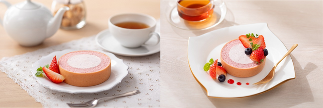 【新発売】BEYOND FREE人気商品「ふんわりロールケーキ 豆乳クリーム仕立て」から新フレーバー「ストロベリー」販売開始
