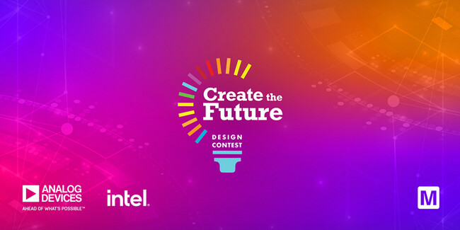 マウザー、技術革新を促す世界規模のコンテスト 「Create the Future Design Contest」を今年も支援