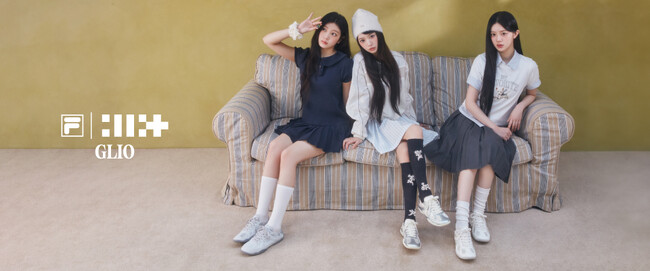 【ABCマート】トレンドを組み合わせたFILA 新作モデル「GLIO」　K-POPガールグループ「ILLIT」起用　春色のやわらかいムードで彩る新ビジュアル・ムービー公開