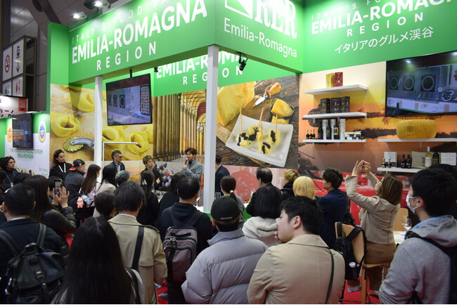 エミリア・ロマーニャ州Foodex Japan 2026　PRブース・イベントレポート報告