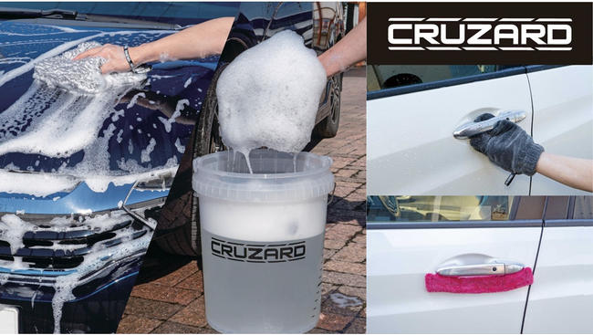 洗車で花粉や黄砂から愛車を守る。コメリのCRUZARDから洗車用品3種がデビュー!