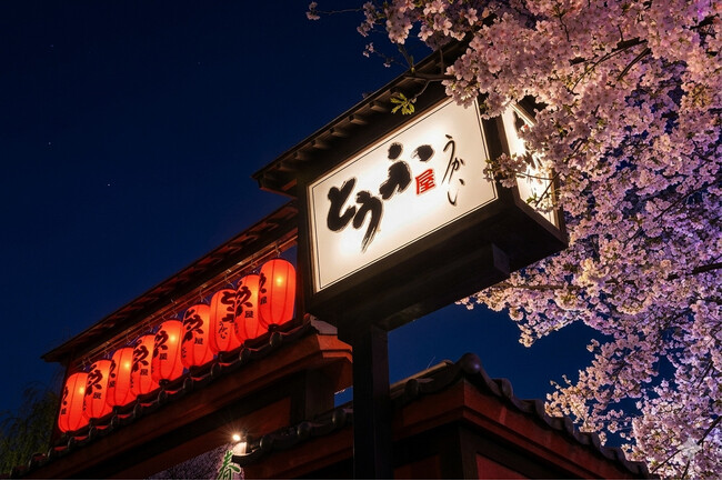 ［とうふ屋うかい 鷺沼店］一夜限りの音に酔う特別催し「夜桜とヴァイオリンの夕べ」2026年4月2日（木）開催