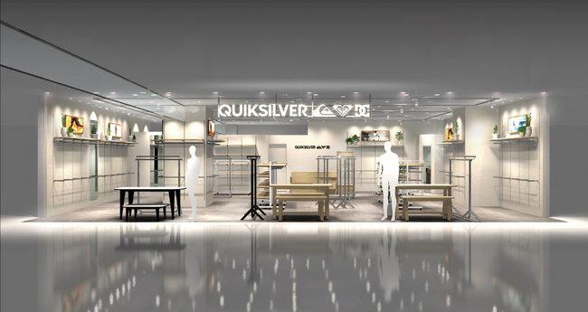 QUIKSILVER STORE が、横浜ワールドポーターズにオープン!