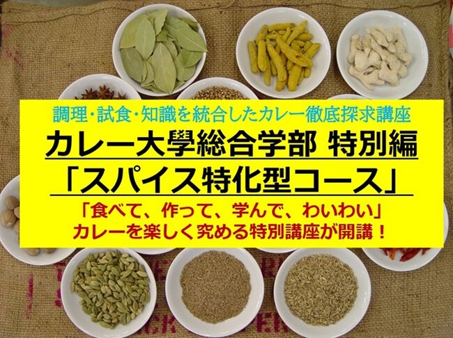 【限定10名】スパイス界のサラブレッド・井上剛氏が『土壌から食卓まで』の知見を惜しみなく伝授！特別講座「カレー大學　スパイス特化型コース」10種超のカレー実食＆調理学！1日でプロの調合技術を掴み取れ！