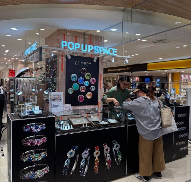 2026年初【PARCELLE JEWELRY】あべのハルカス近鉄本店（大阪府大阪市）で POP UP SHOP を開催