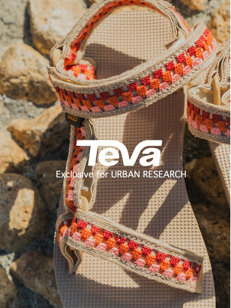 TevaとURBAN RESEARCHのスペシャルコラボレーション。旅を彩るエクスクルーシブモデル