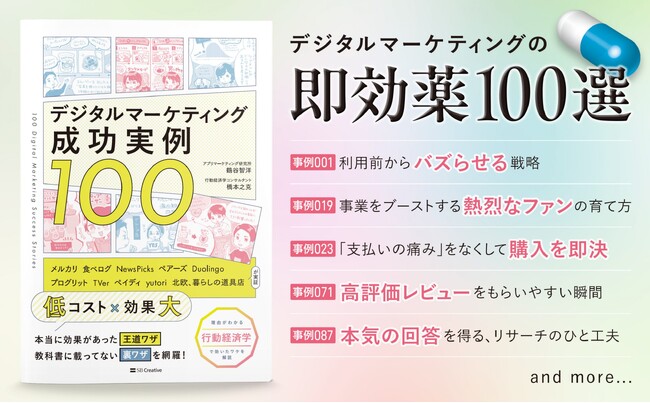 プレックスのマーケティング事例が「デジタルマーケティング成功実例100」に掲載されました