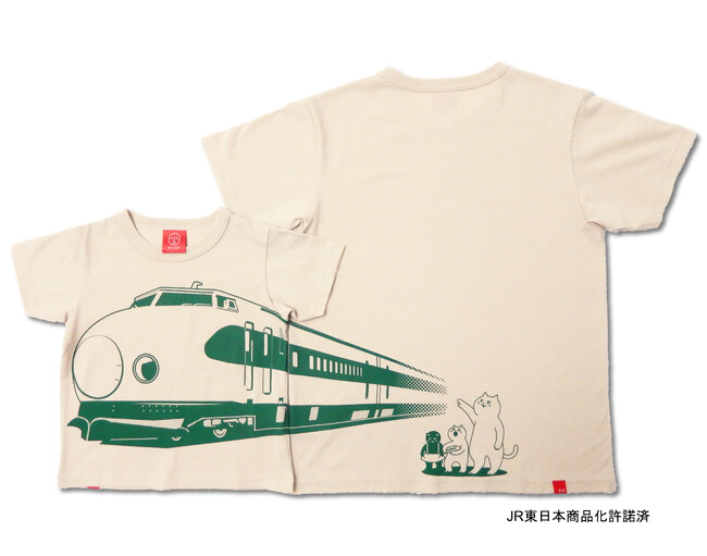 「200系222-35・OJICO」新作Tシャツが鉄道博物館（さいたま市）限定販売で登場！